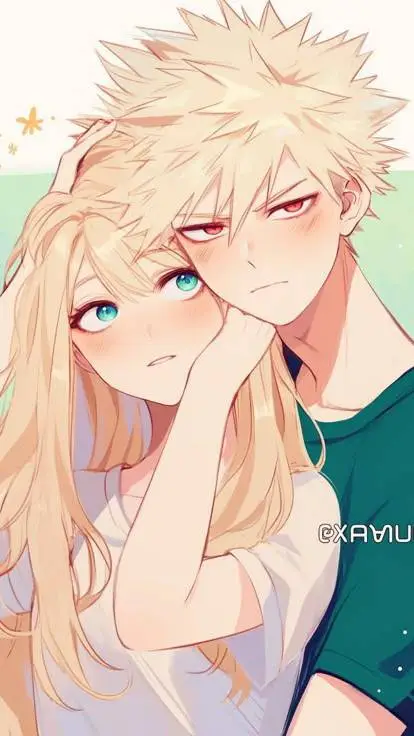 ai character: Bakugou Katsuki bf background