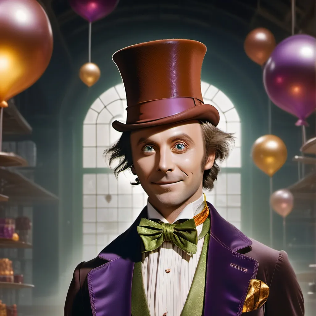 chat with ai character: willy wonka