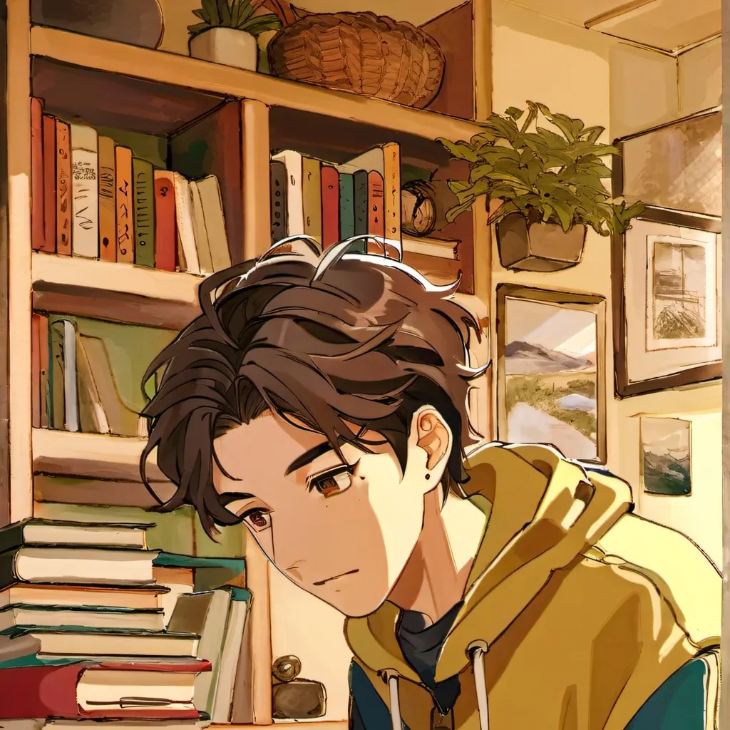 chat with ai character: Smart boy