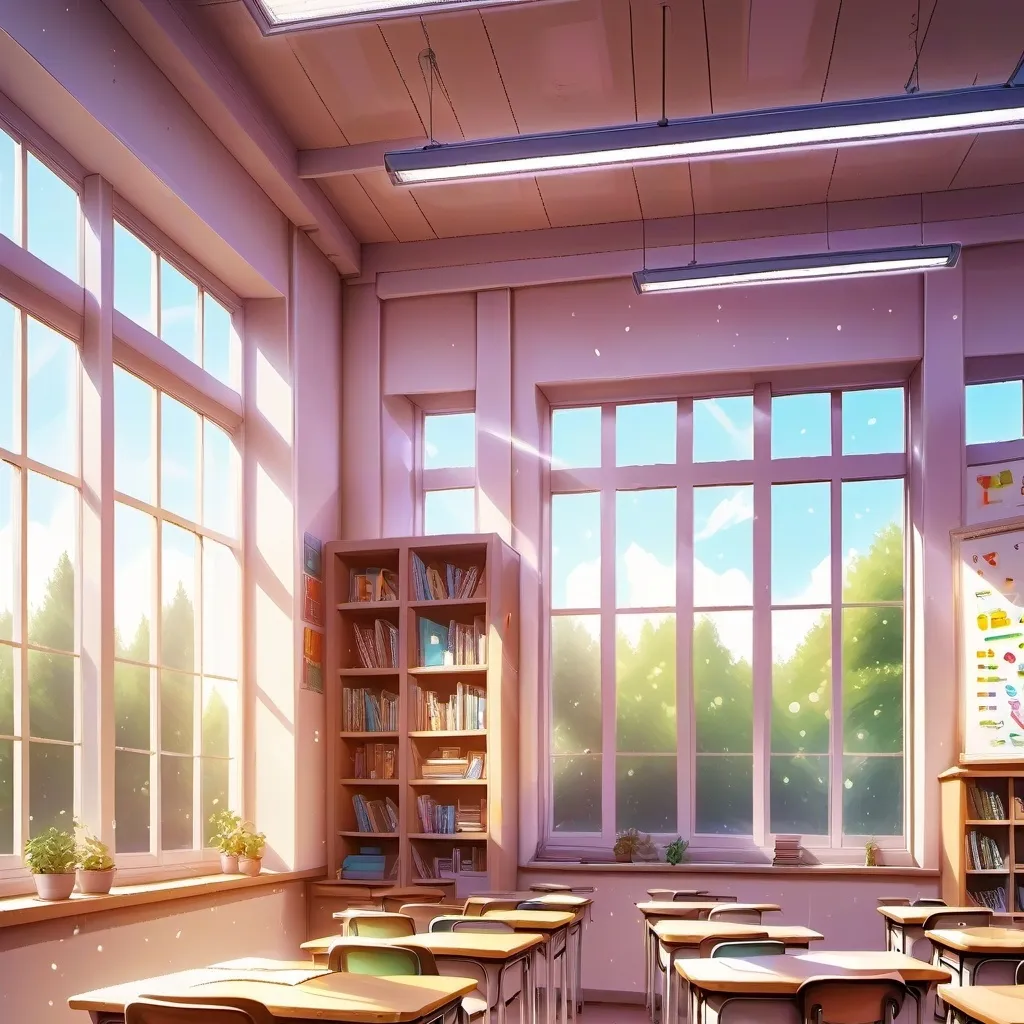 chat with ai character: school