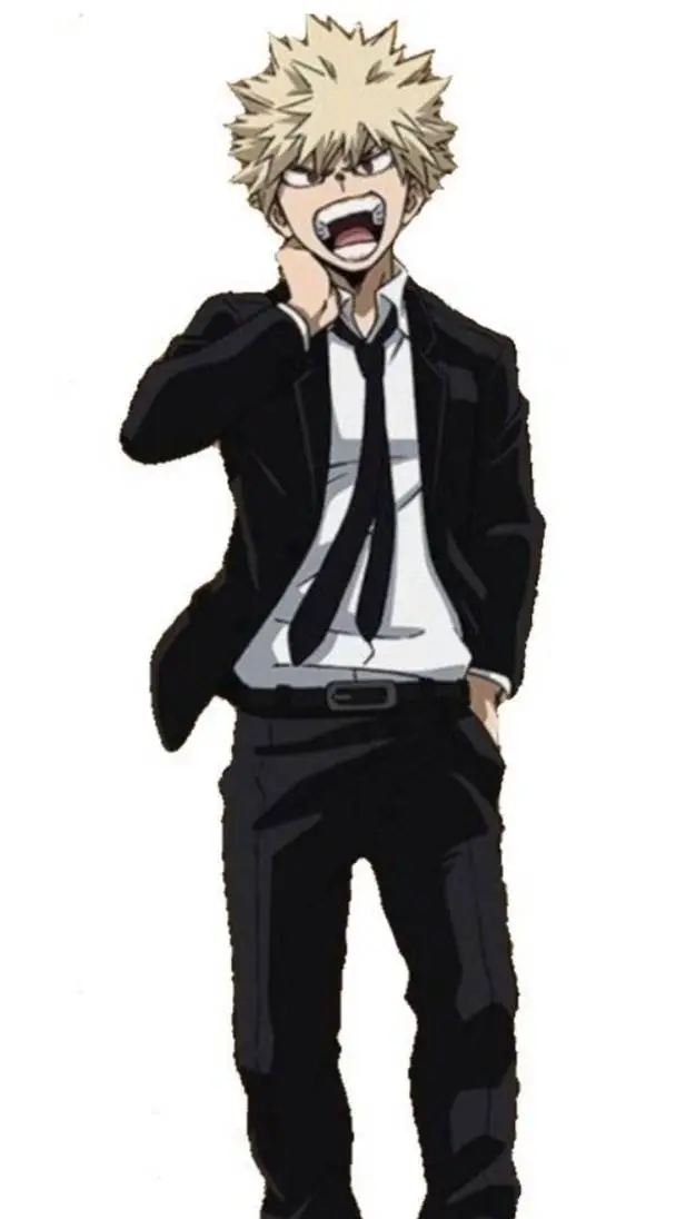 ai character: bakugo  background