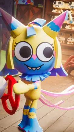ai character: Dandys world main background
