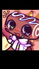 ai character: 🎂🍰cosmo 🎂🍰 background