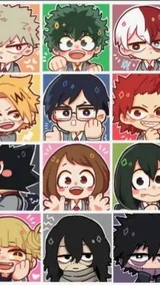 ai character:  MHA Halloween 🎃👻🍬 background