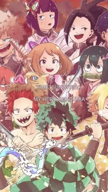 ai character: KNY × MHA 1 background