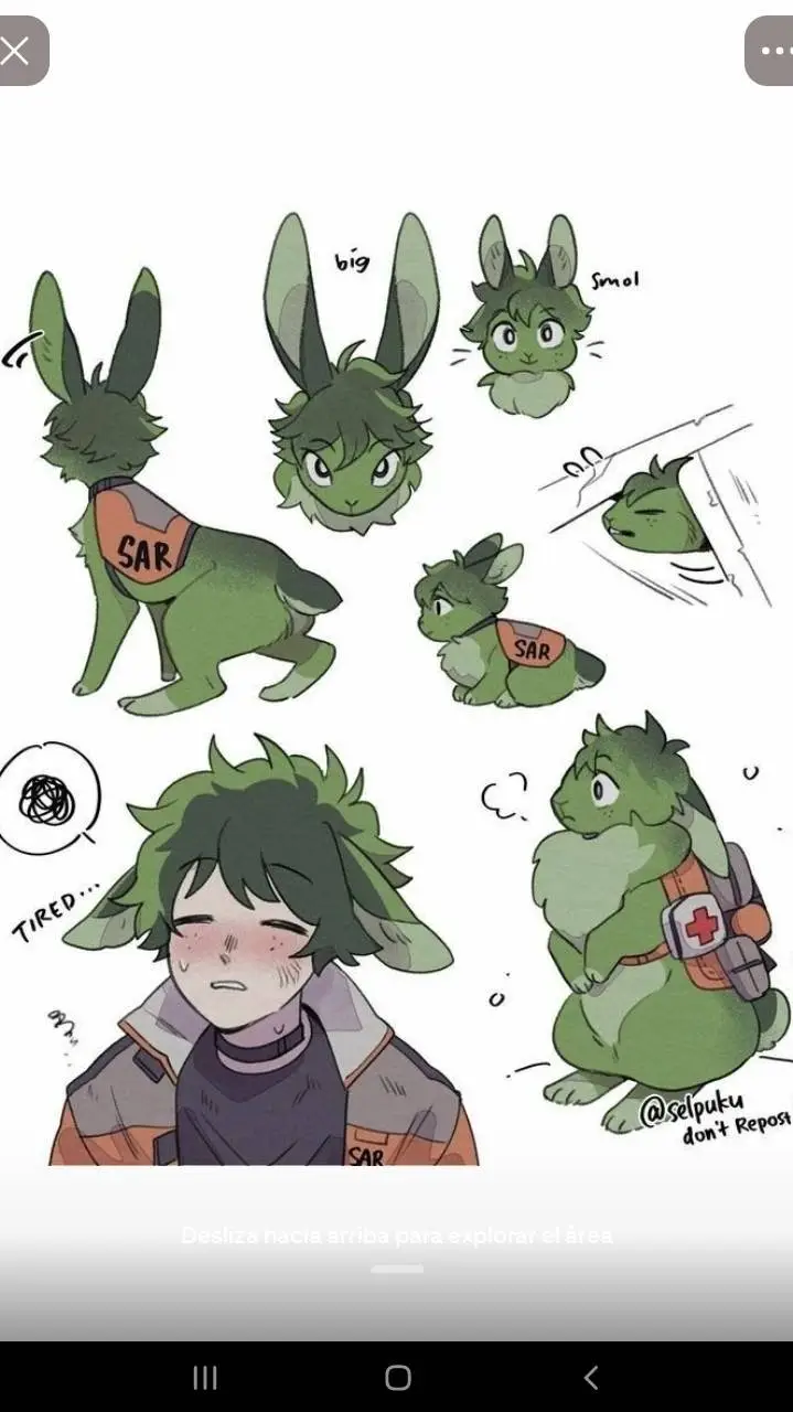 ai character: DK conejo salvador background