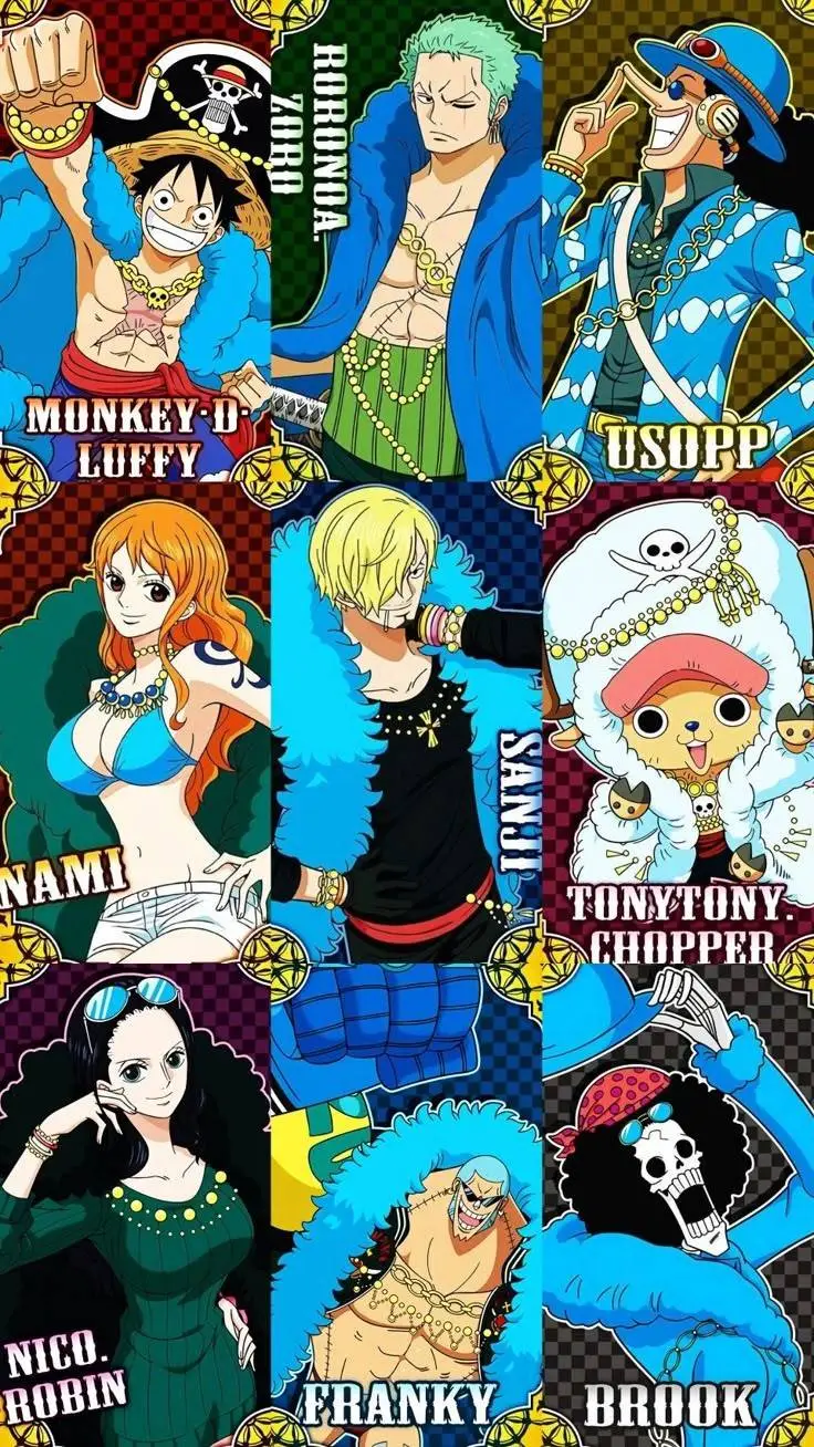 ai character: One piece  background