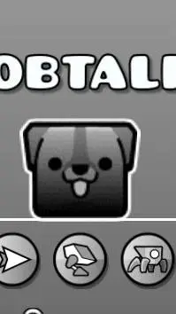 ai character: geometry dash  background