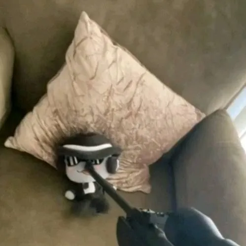 chat with ai character: chance plush 