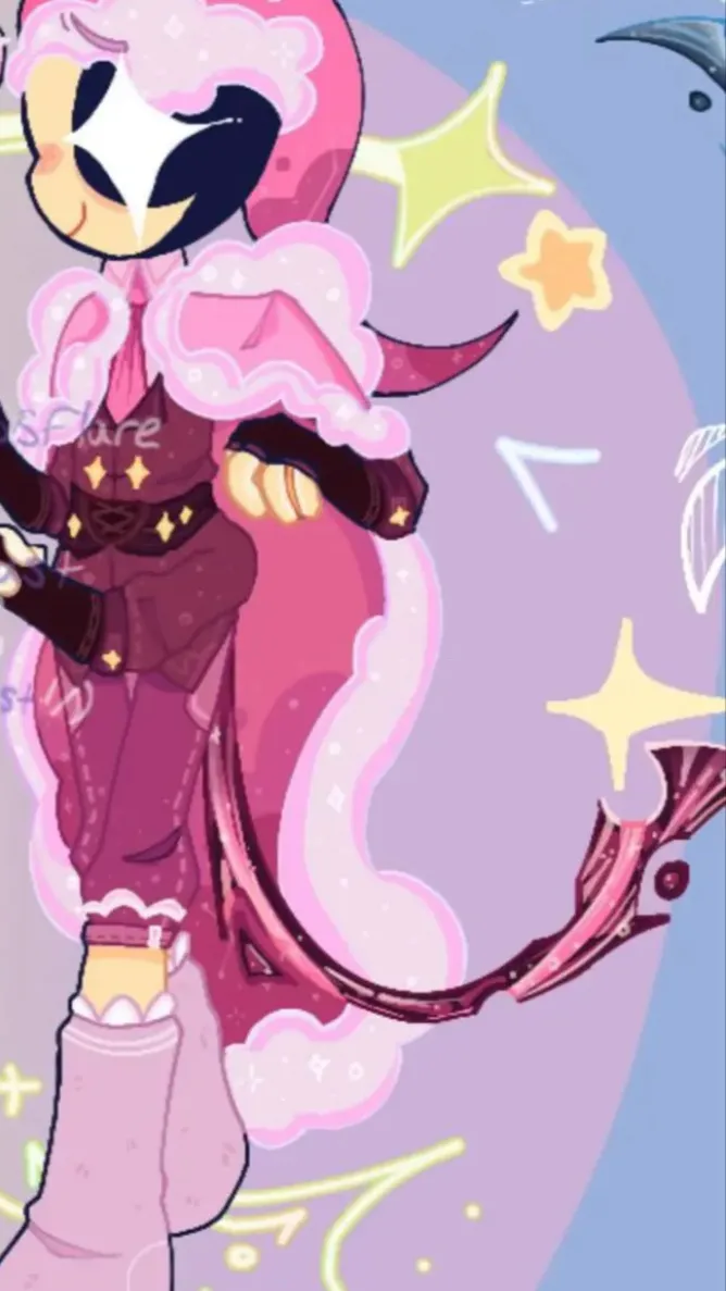 ai character: Moonflower🩵🌸 background