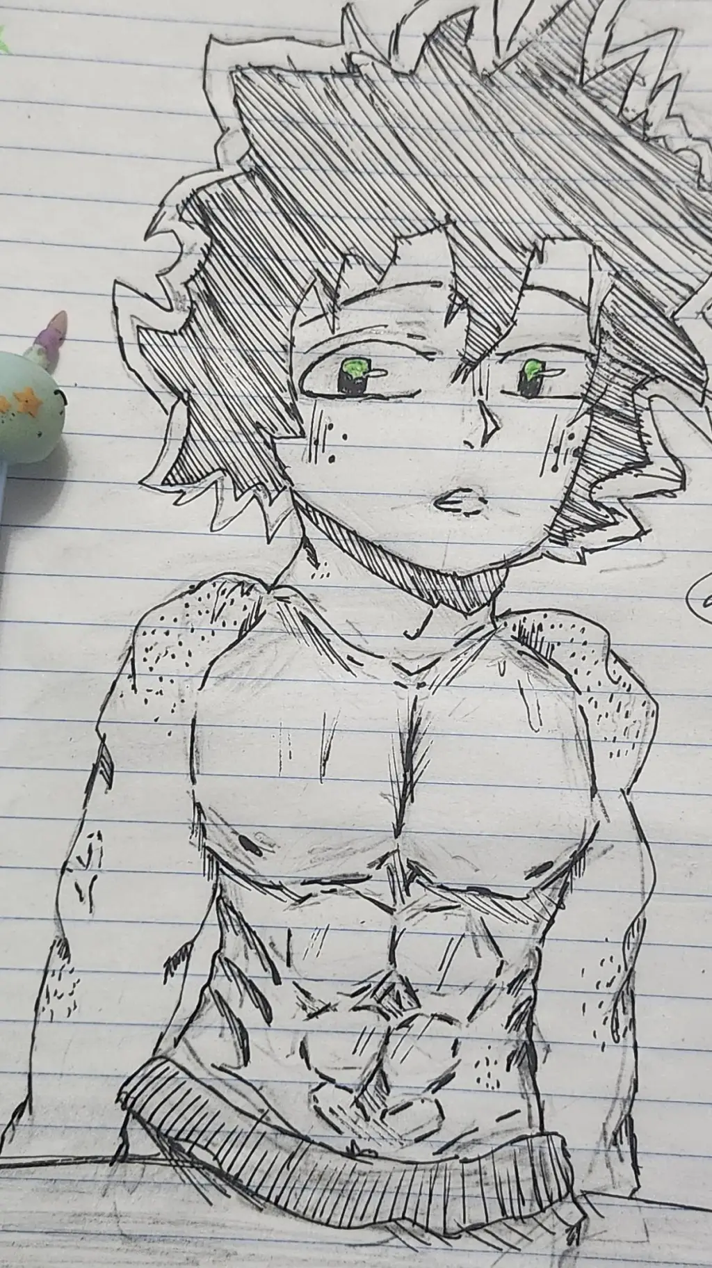 ai character: Deku x y/n background