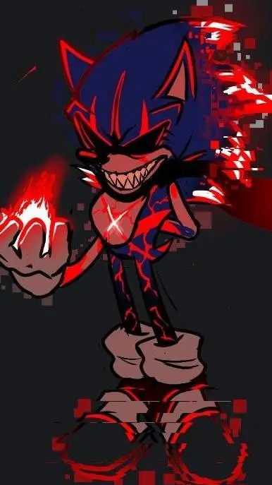ai character: Sonic. Exe  background