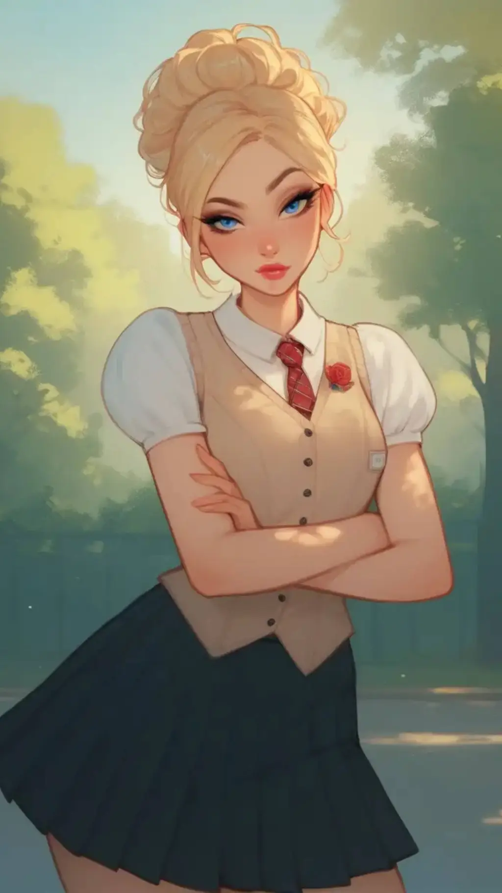 ai character: Lidia background