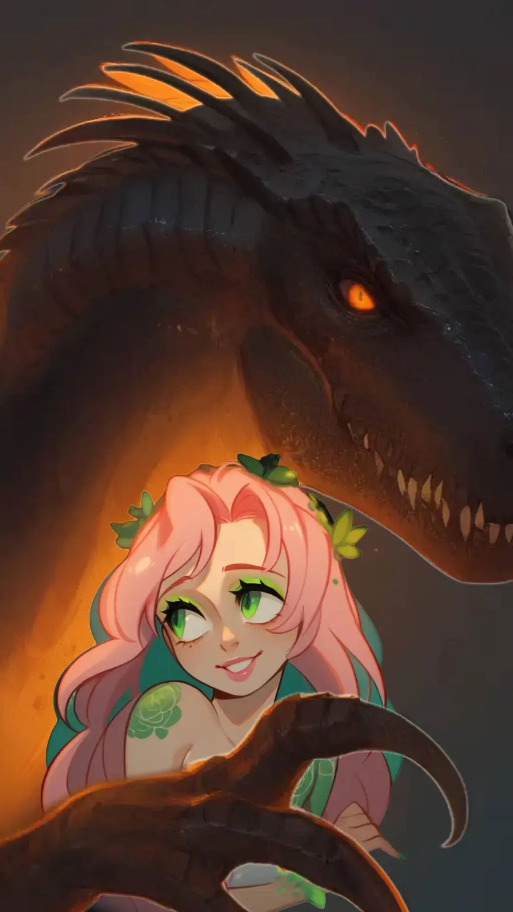 ai character: Cloe background
