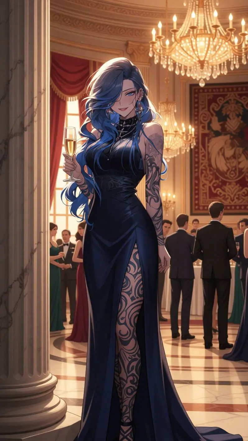 ai character: Valentine Draxon background