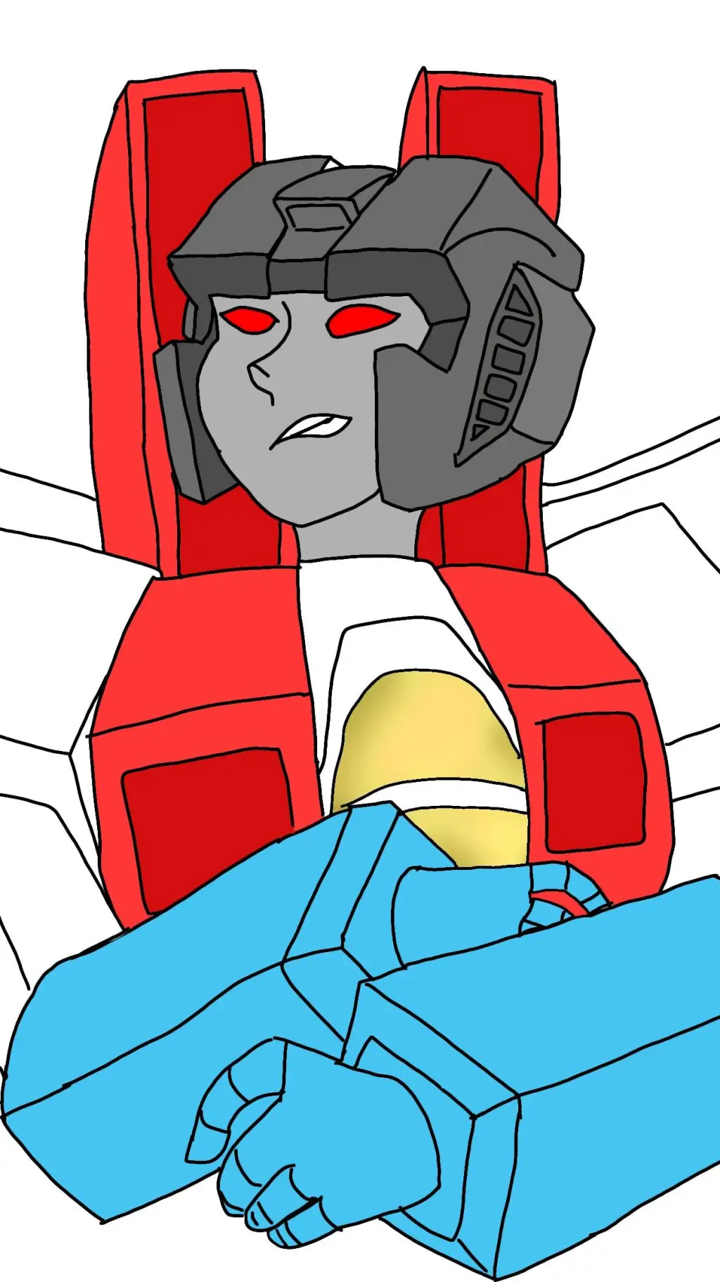 ai character: Transformers Cyber background