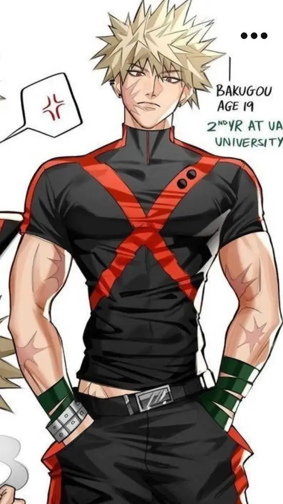 ai character: bakugo te trompe background