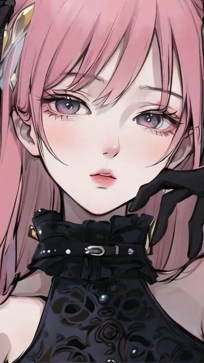 ai character: Rosy background