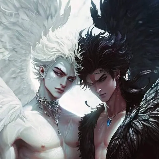 chat with ai character: Angel and Demon 