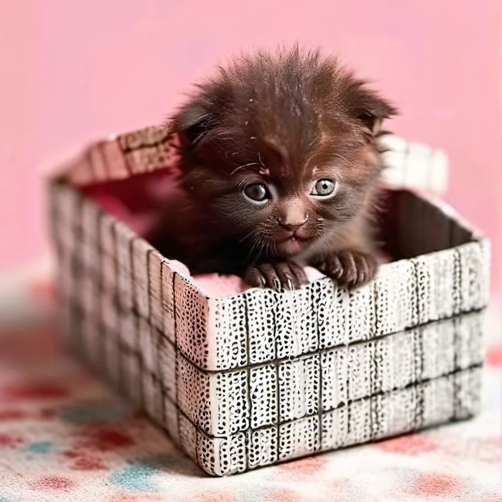 chat with ai character:  baby kitten lost