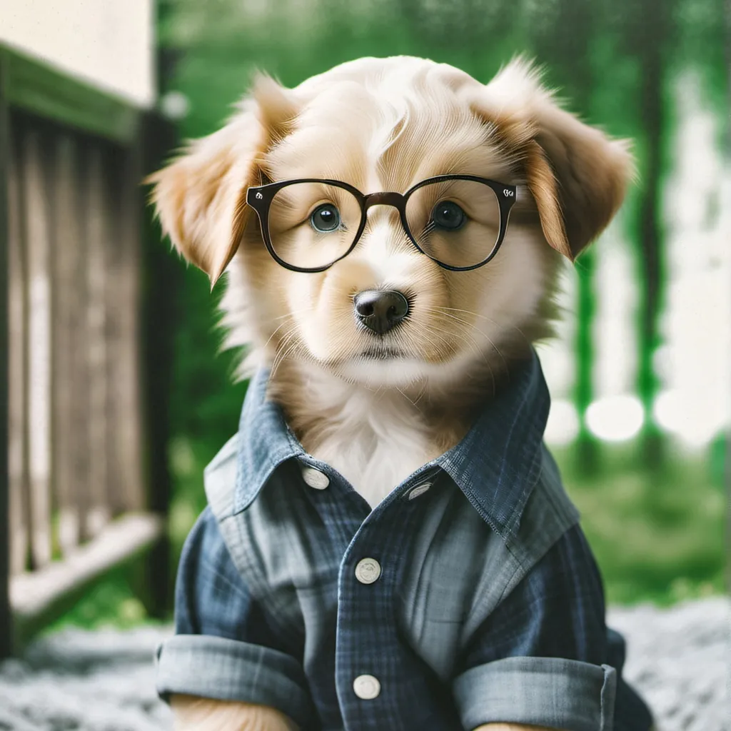 chat with ai character: smart puppy