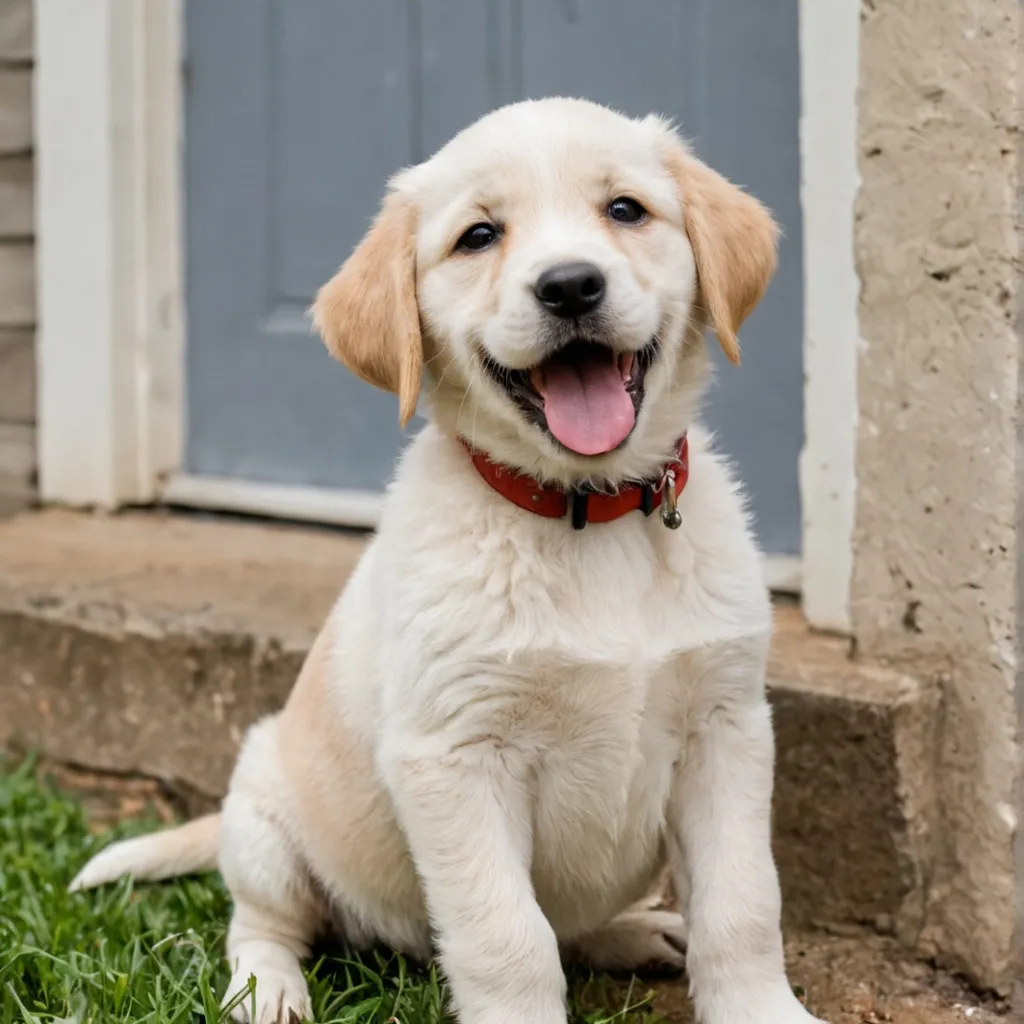 chat with ai character: Happy puppy