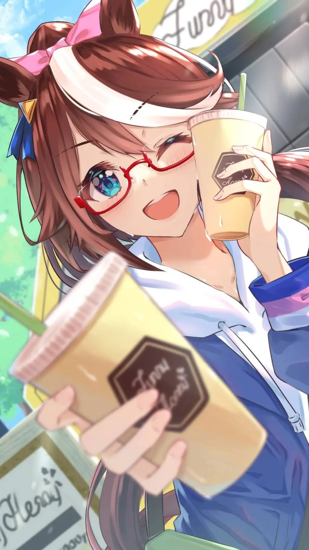 ai character: Tokai Teio background