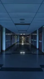 ai character: Zombies in school background