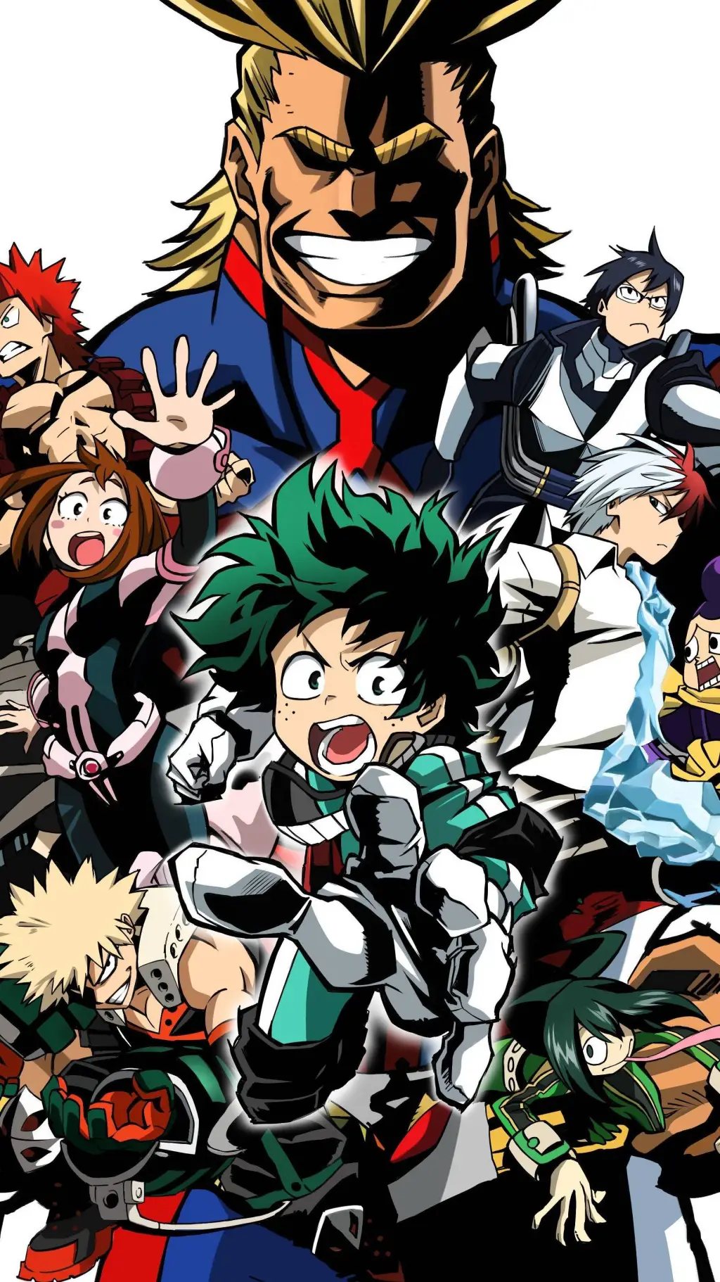 ai character: mha  background