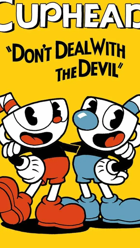 ai character: Cuphead background