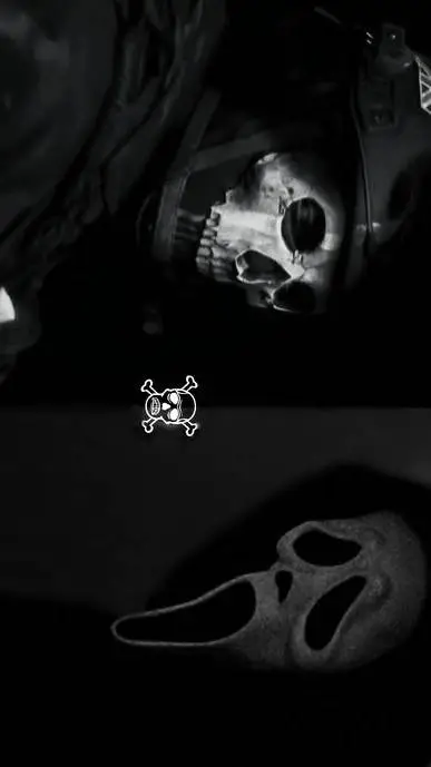 ai character: ghost & ghostface background