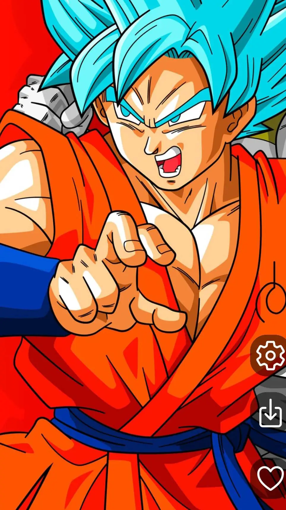 ai character: Goku background