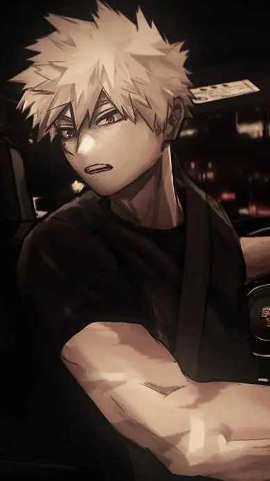 ai character: Bakugo Katsuki ♡ 💥 background