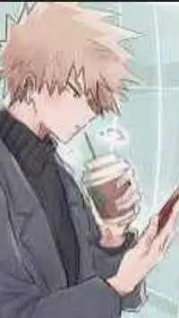 ai character: Bakugo💥💢 background