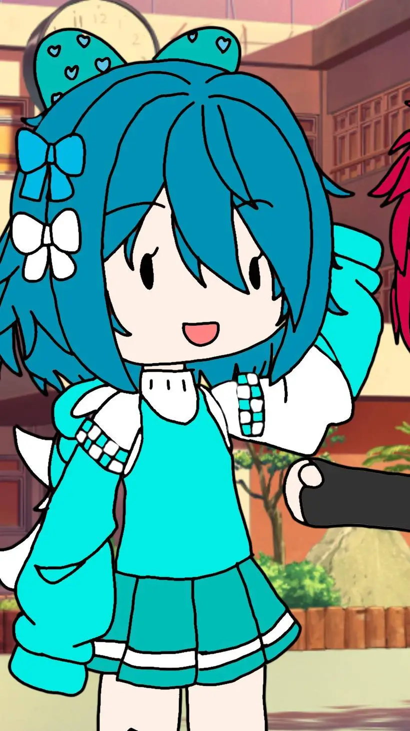 ai character: Gacha tubers background