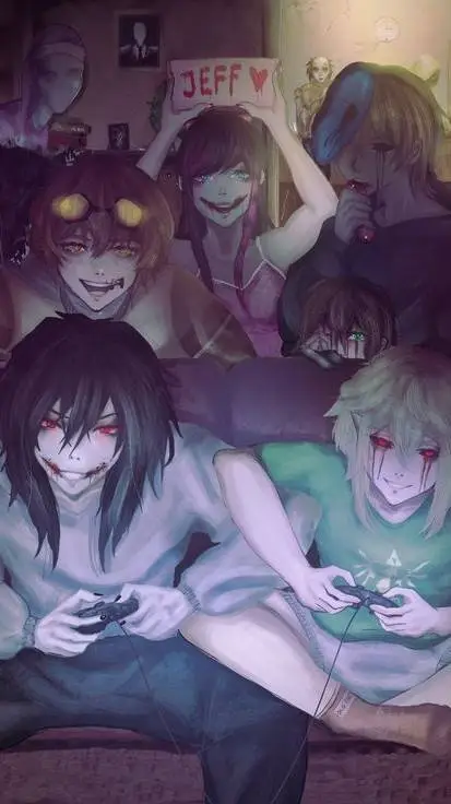 ai character: Creepypastas  background