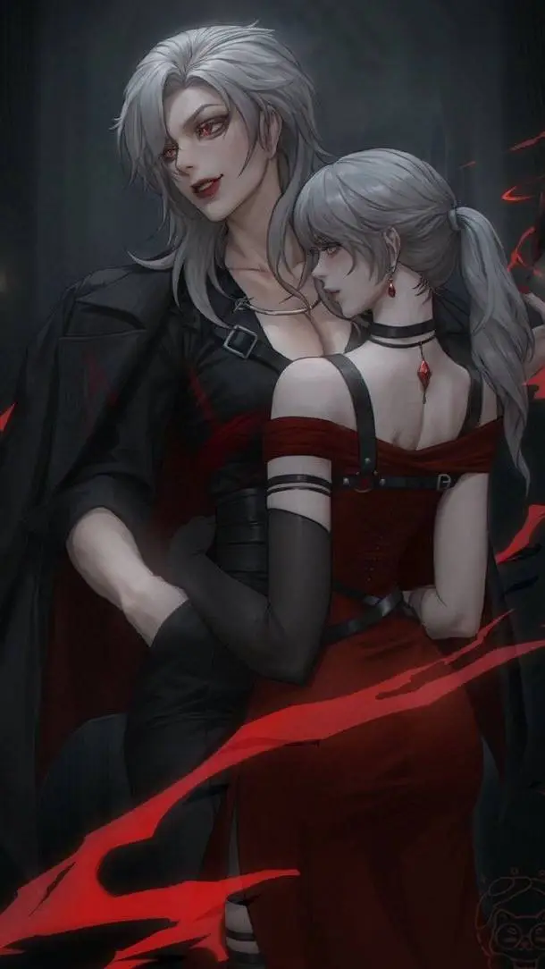 ai character: Valentine  background