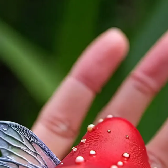 chat with ai character: mushroom fairy