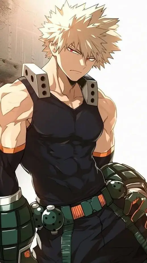 ai character: 💛 Bakugo💥 background