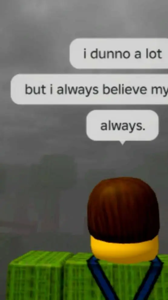 ai character: It knows im here background