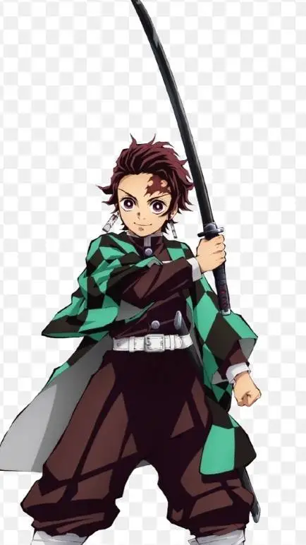 ai character: Tanjiro Kamado background