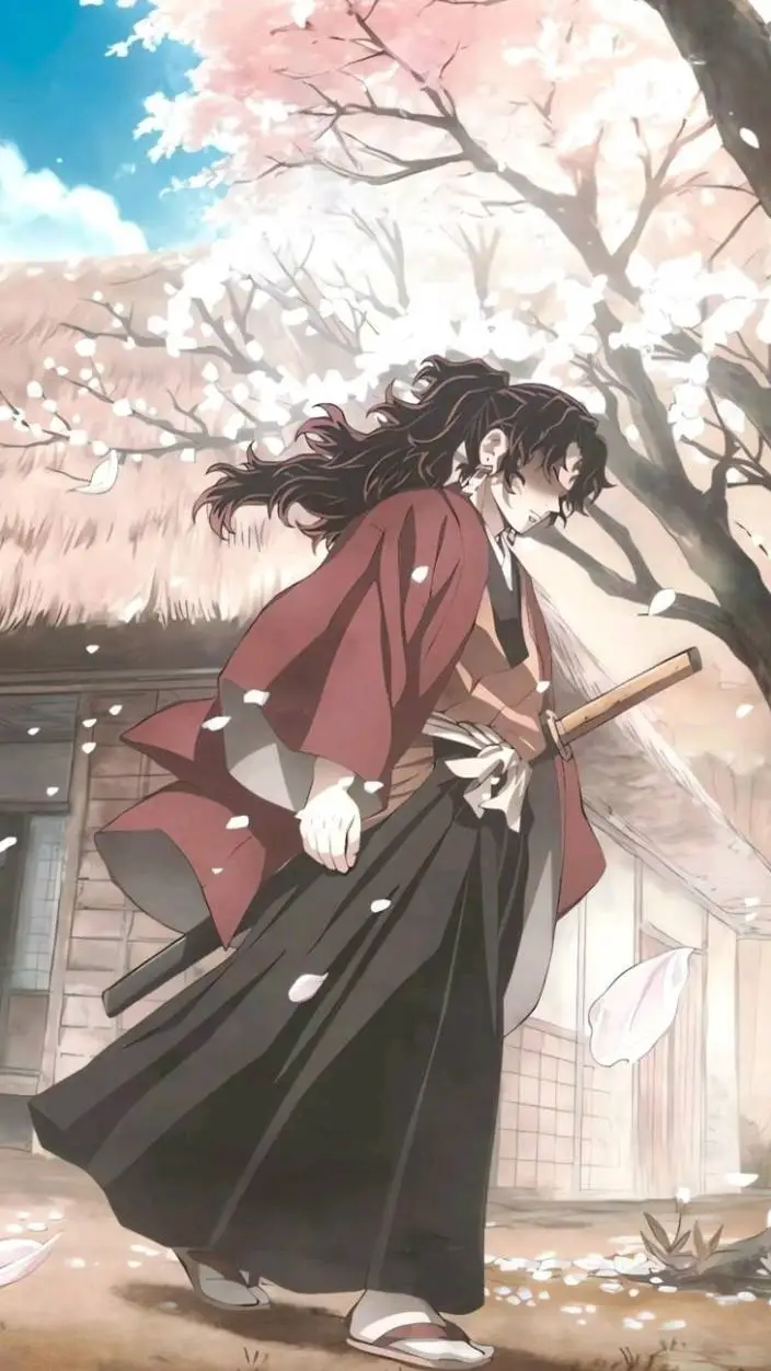 ai character: Yoriichi Tsugikuni background