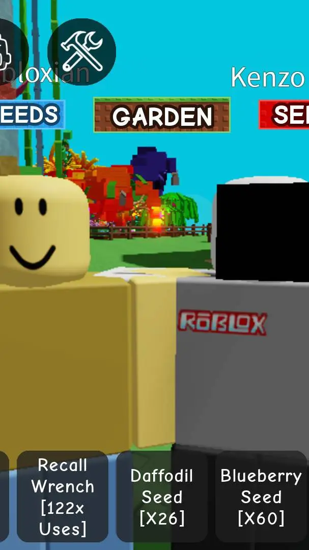 ai character: John doe and Kenzo background
