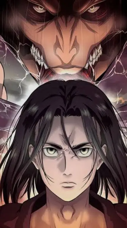 ai character: Eren yeager background