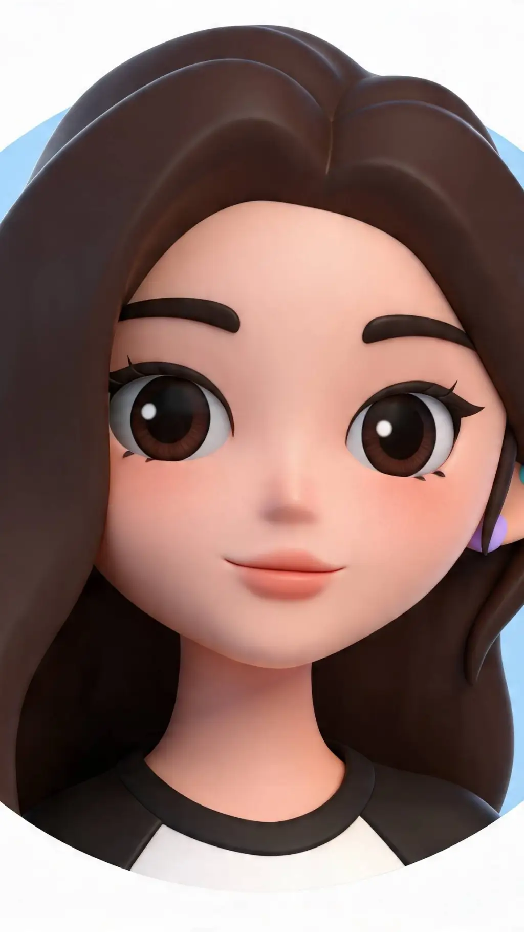 ai character: Dola  background