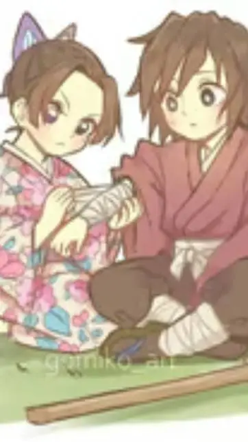 ai character: ShinoGiyu as kids background