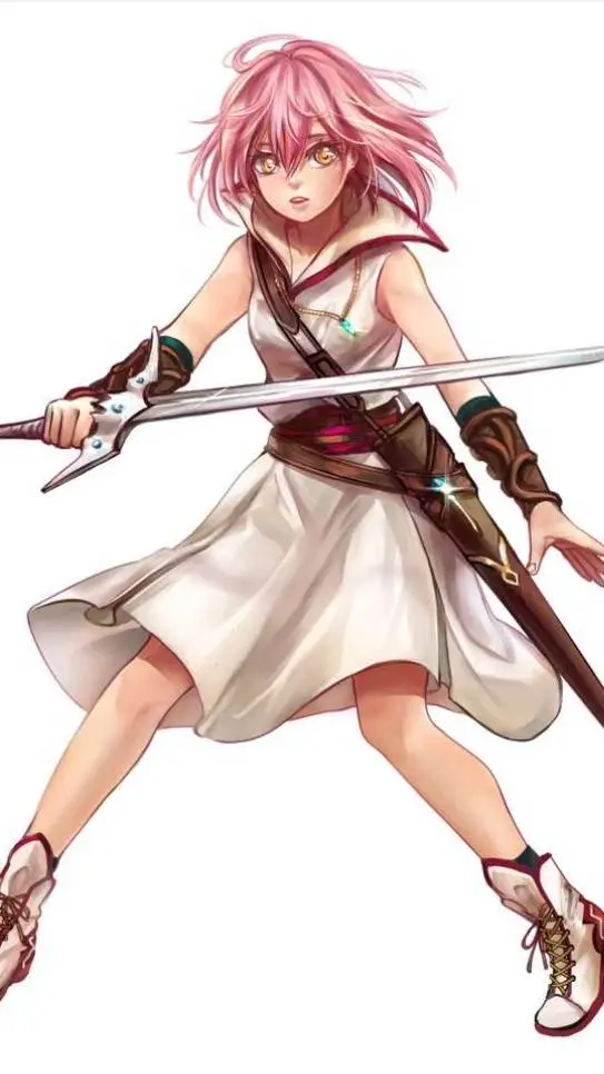 ai character: giovane guerriera background