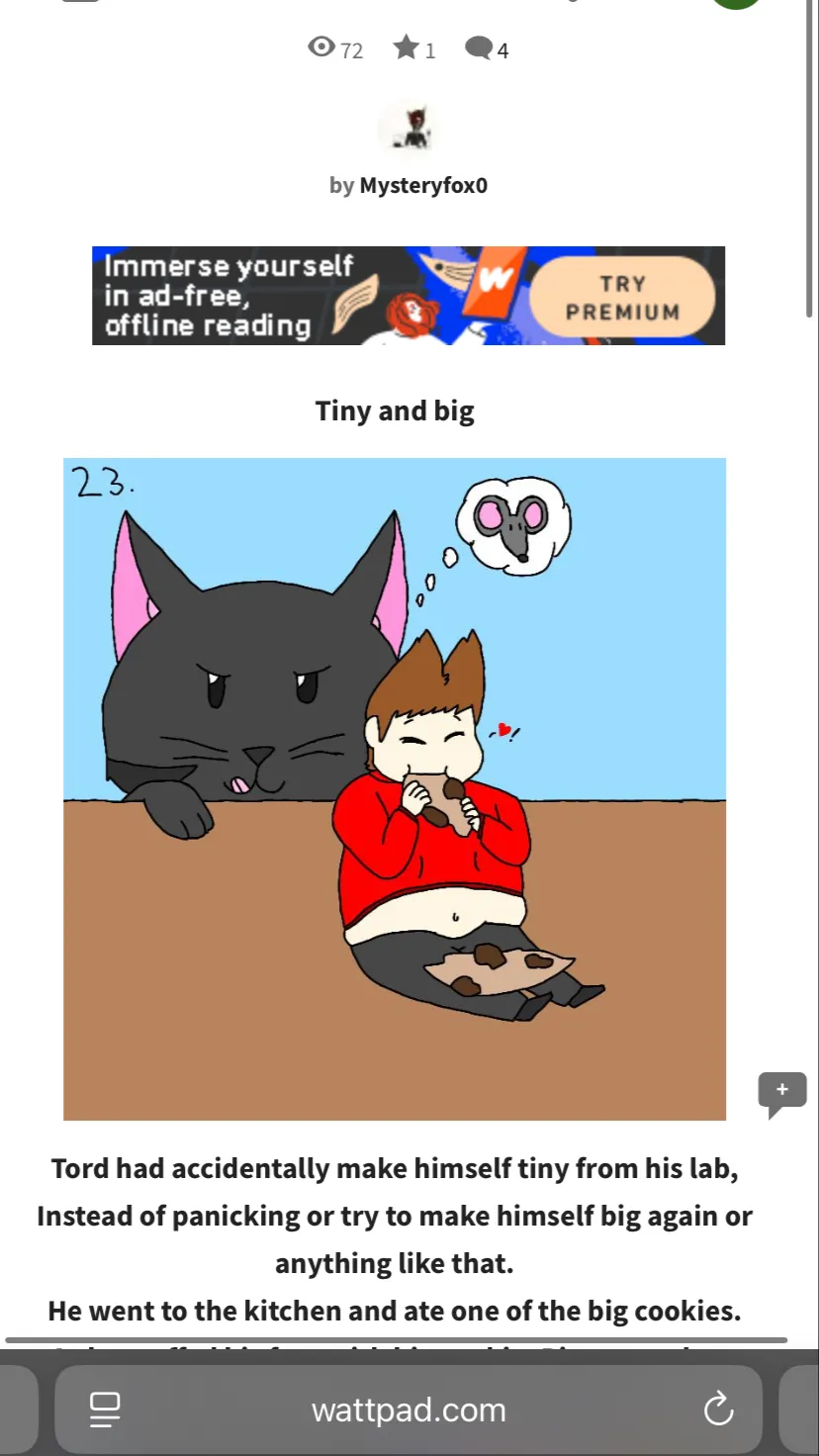 ai character: CURSED TORD V2! background