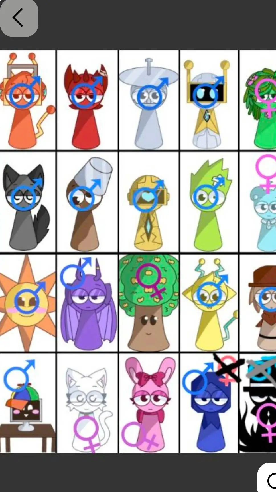 ai character: the sprunki school background