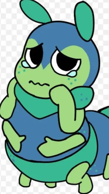 ai character: Squirm🐛✨ background